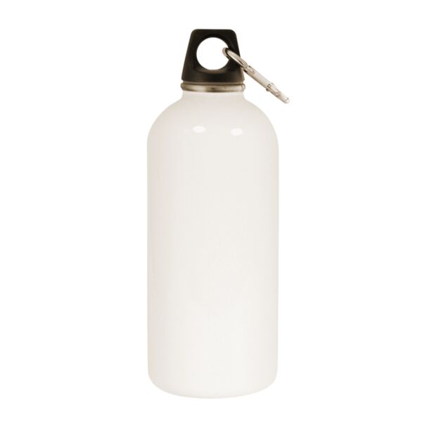 White Water Bottle With Carabiner Thumbnail