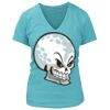 Women's Premium Deep V-Neck T-Shirt Thumbnail
