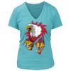 Women's Premium Deep V-Neck T-Shirt Thumbnail