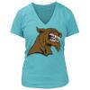 Women's Premium Deep V-Neck T-Shirt Thumbnail