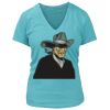 Women's Premium Deep V-Neck T-Shirt Thumbnail