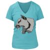 Women's Premium Deep V-Neck T-Shirt Thumbnail