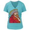 Women's Premium Deep V-Neck T-Shirt Thumbnail