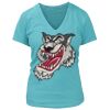 Women's Premium Deep V-Neck T-Shirt Thumbnail