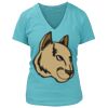 Women's Premium Deep V-Neck T-Shirt Thumbnail