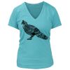 Women's Premium Deep V-Neck T-Shirt Thumbnail