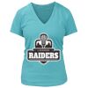 Women's Premium Deep V-Neck T-Shirt Thumbnail