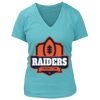 Women's Premium Deep V-Neck T-Shirt Thumbnail