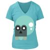 Women's Premium Deep V-Neck T-Shirt Thumbnail