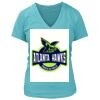 Women's Premium Deep V-Neck T-Shirt Thumbnail
