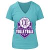 Women's Premium Deep V-Neck T-Shirt Thumbnail