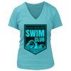 Women's Premium Deep V-Neck T-Shirt Thumbnail