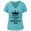 Women's Premium Deep V-Neck T-Shirt Thumbnail