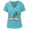 Women's Premium Deep V-Neck T-Shirt Thumbnail