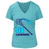Women's Premium Deep V-Neck T-Shirt Thumbnail