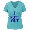 Women's Premium Deep V-Neck T-Shirt Thumbnail