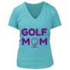 Women's Premium Deep V-Neck T-Shirt Thumbnail