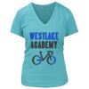 Women's Premium Deep V-Neck T-Shirt Thumbnail