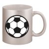 11oz Metallic Silver Mug Thumbnail