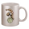 11oz Metallic Silver Mug Thumbnail