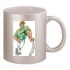 11oz Metallic Silver Mug Thumbnail