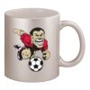 11oz Metallic Silver Mug Thumbnail