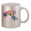 11oz Metallic Silver Mug Thumbnail