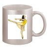 11oz Metallic Silver Mug Thumbnail