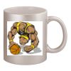11oz Metallic Silver Mug Thumbnail