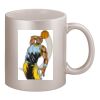 11oz Metallic Silver Mug Thumbnail