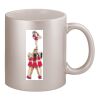 11oz Metallic Silver Mug Thumbnail
