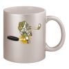 11oz Metallic Silver Mug Thumbnail
