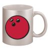 11oz Metallic Silver Mug Thumbnail