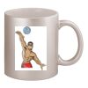 11oz Metallic Silver Mug Thumbnail