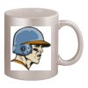 11oz Metallic Silver Mug Thumbnail