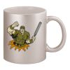 11oz Metallic Silver Mug Thumbnail