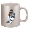 11oz Metallic Silver Mug Thumbnail