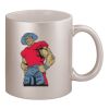 11oz Metallic Silver Mug Thumbnail