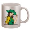 11oz Metallic Silver Mug Thumbnail