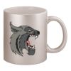 11oz Metallic Silver Mug Thumbnail