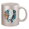 11oz Metallic Silver Mug Thumbnail