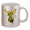 11oz Metallic Silver Mug Thumbnail
