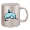 11oz Metallic Silver Mug Thumbnail