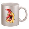 11oz Metallic Silver Mug Thumbnail