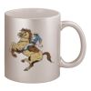 11oz Metallic Silver Mug Thumbnail