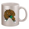 11oz Metallic Silver Mug Thumbnail