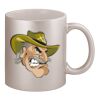 11oz Metallic Silver Mug Thumbnail