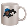 11oz Metallic Silver Mug Thumbnail