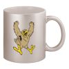 11oz Metallic Silver Mug Thumbnail