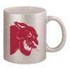 11oz Metallic Silver Mug Thumbnail